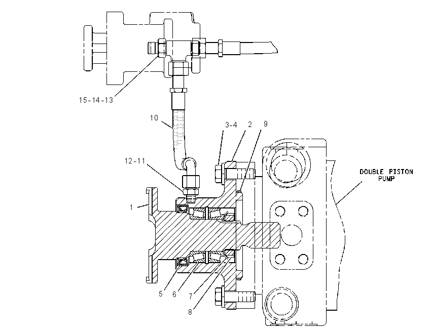 DRIVE GP-POWER TAKE-OFF 1283438 CAT