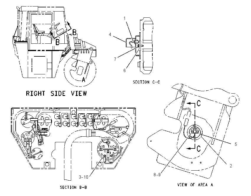 SENSOR GP-VIBRATORY 1311385 CAT