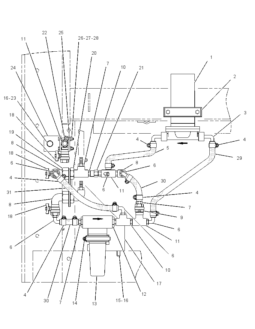 PUMP GP-WATER SPRAY 1311373 CAT