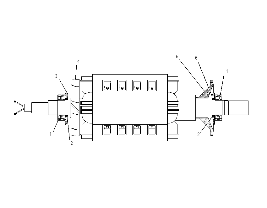 Ротор генератора 1179578 CAT