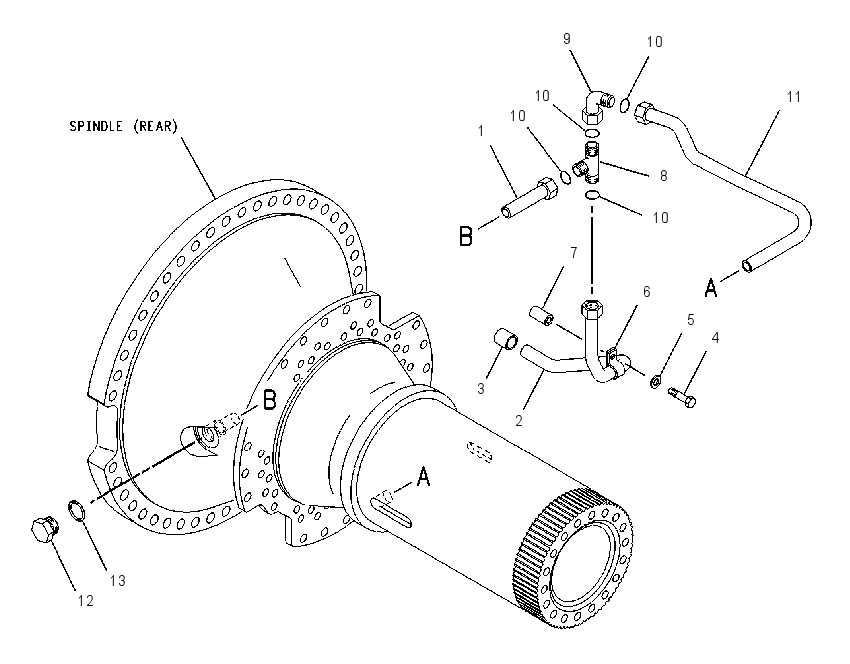 SPINDLE GP 1399187 CAT