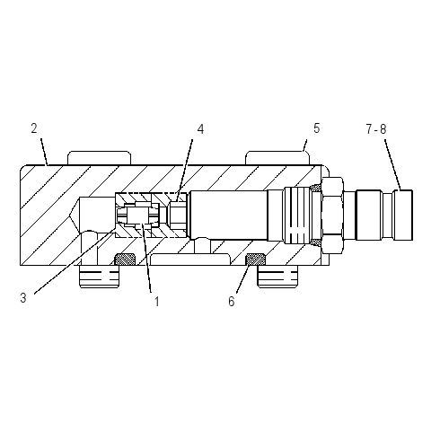 VALVE GP-MOTOR CONTROL 1235746 CAT