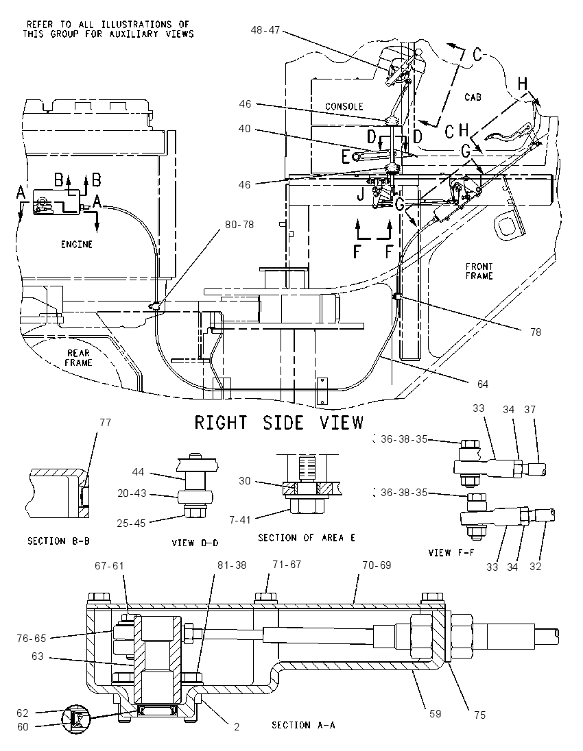 Управление регулятором оборотов 8X3995 CAT