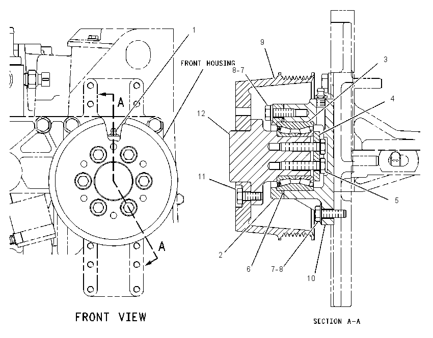 PULLEY GP-FAN & ALT DRIVE 1428575 CAT