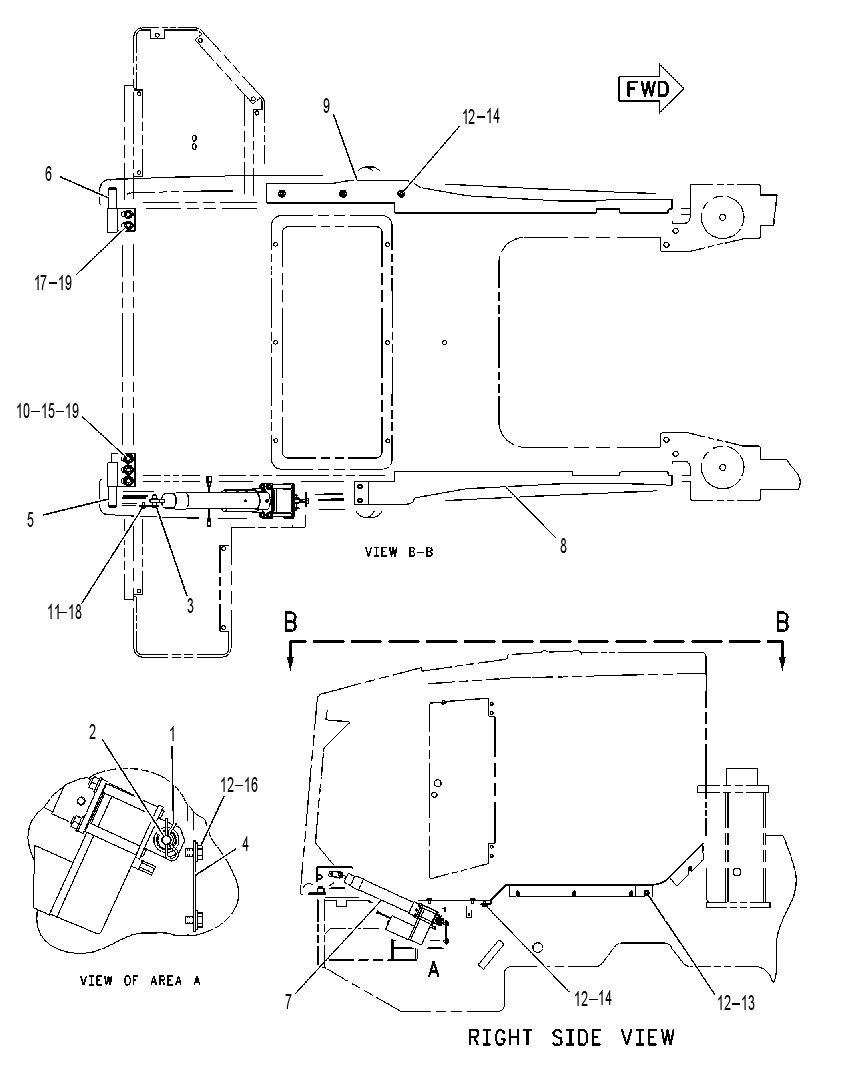TILT GP-HOOD 1274592 CAT