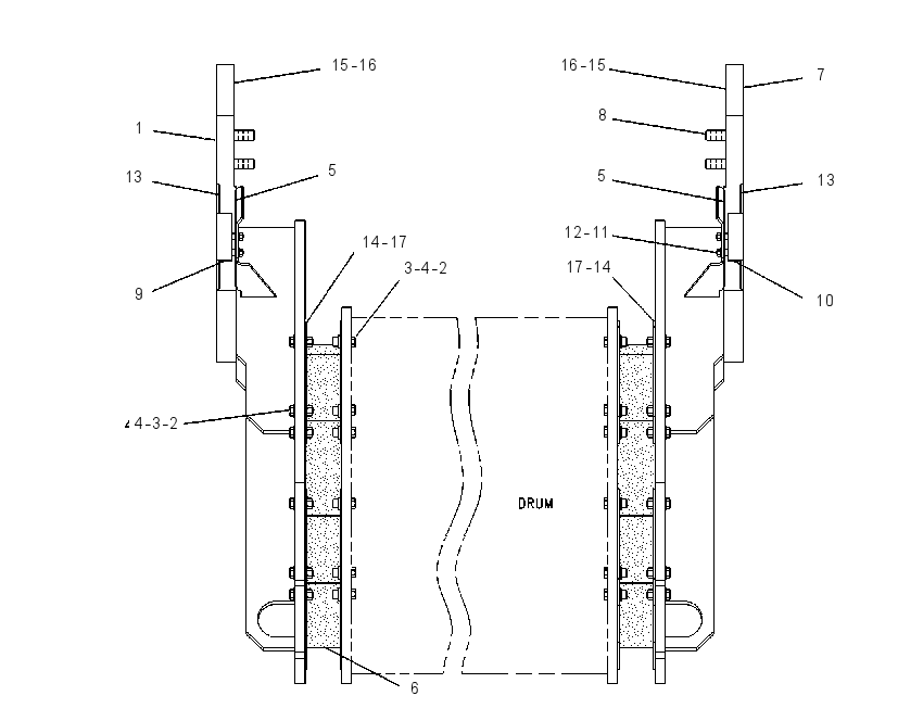 INSTALLATION GP-DRUM 1148918 CAT