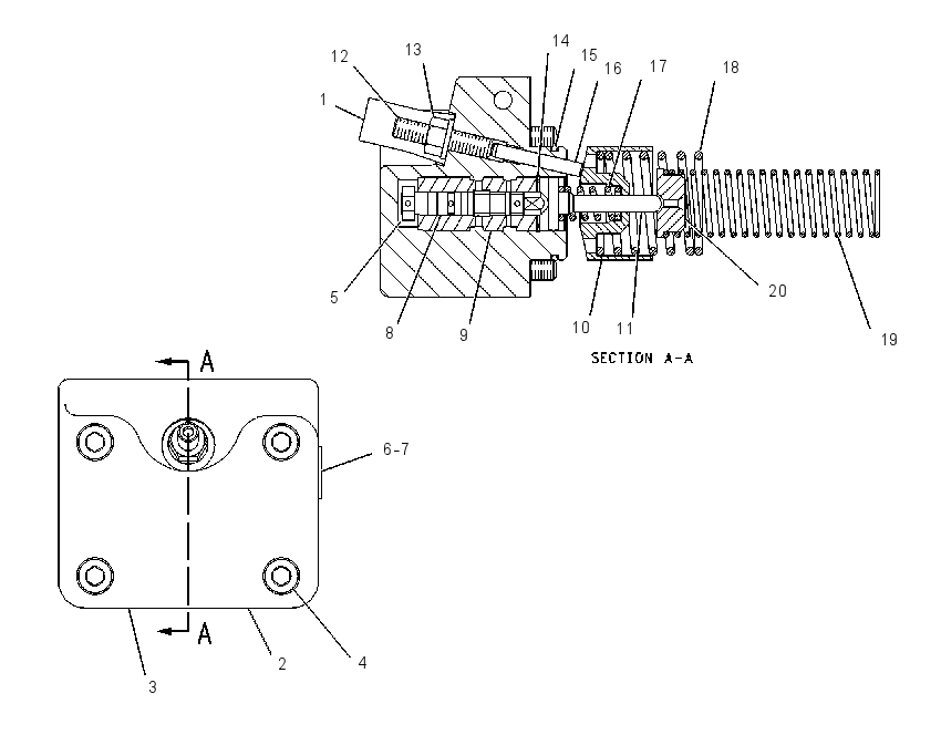 VALVE GP-MOTOR CONTROL 1249976 CAT
