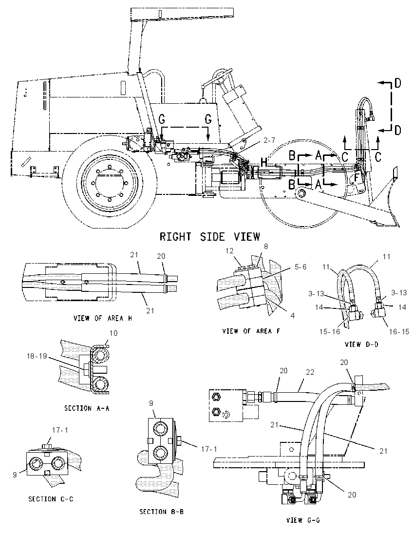 LINES GP-BLADE 1244497 CAT