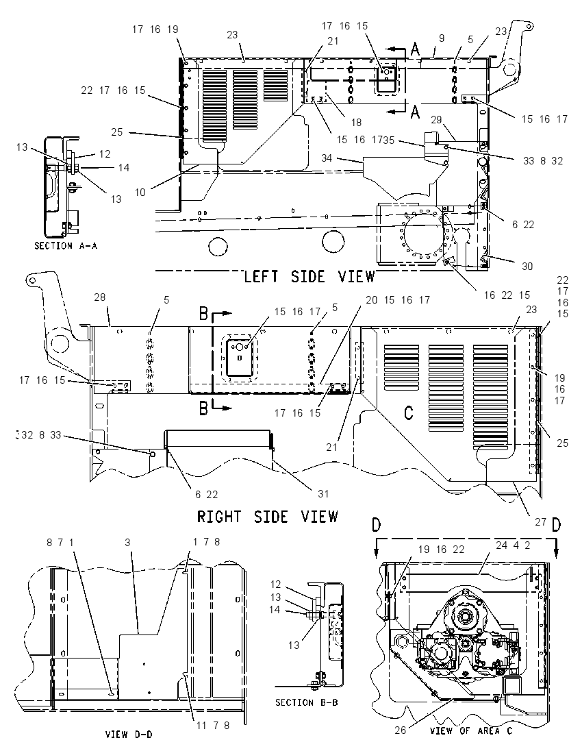 COVER GP-ENGINE & PLATFORM 1047466 CAT