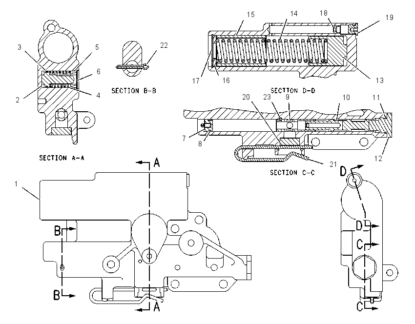 VALVE GP-POWER TAKE-OFF 1352940 CAT