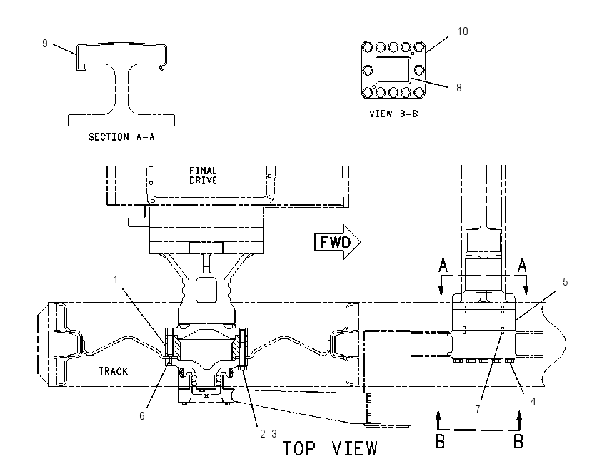 SPACER GP 1357840 CAT