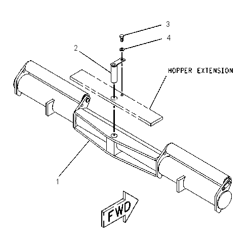 ROLLER AR-PUSH 1346681 CAT