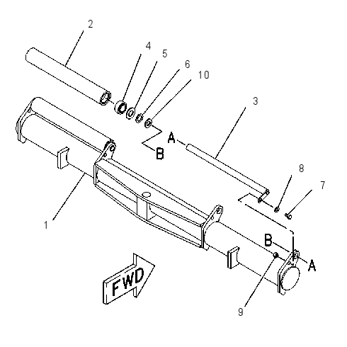ROLLER GP-PUSH 1346682 CAT