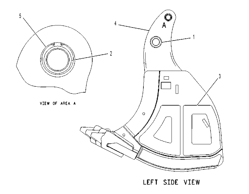 BOWL & BEARING AS-BUCKET 1371982 CAT