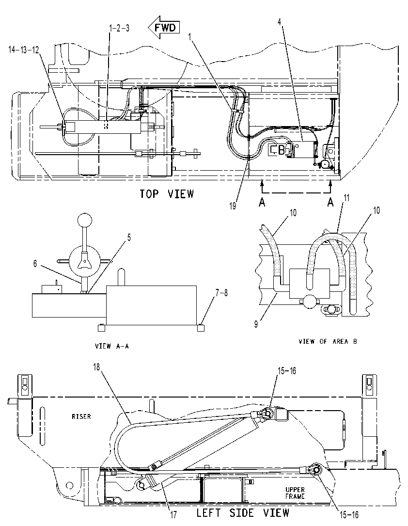HYDRAULIC GP-TILT CAB 1375262 CAT