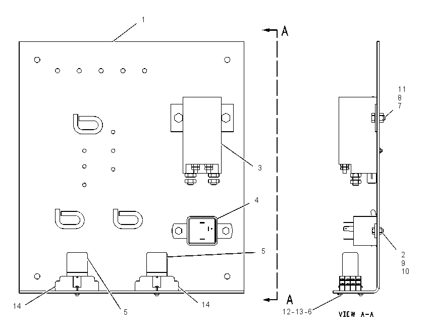 PANEL GP-RELAY 1176576 CAT