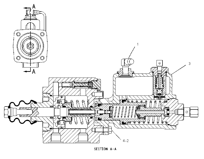 CYLINDER GP-MASTER 1305521 CAT