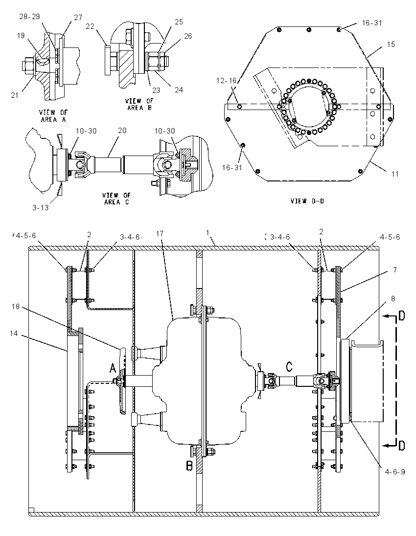 DRUM GP-COMPACTOR 1151379 CAT
