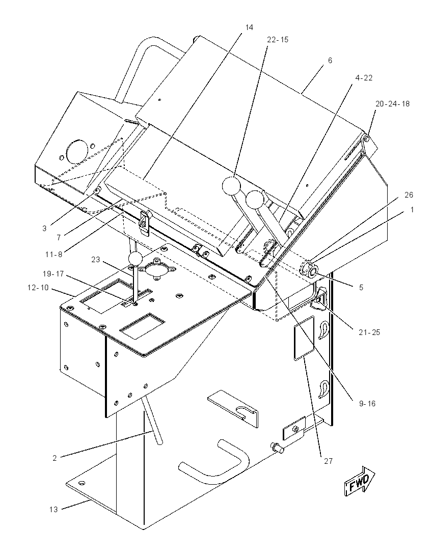 CONSOLE GP 1258735 CAT