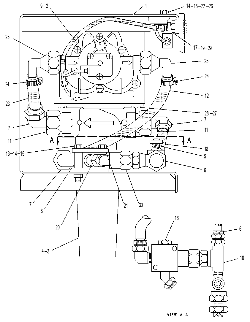 PUMP GP-WATER SPRAY 1276228 CAT