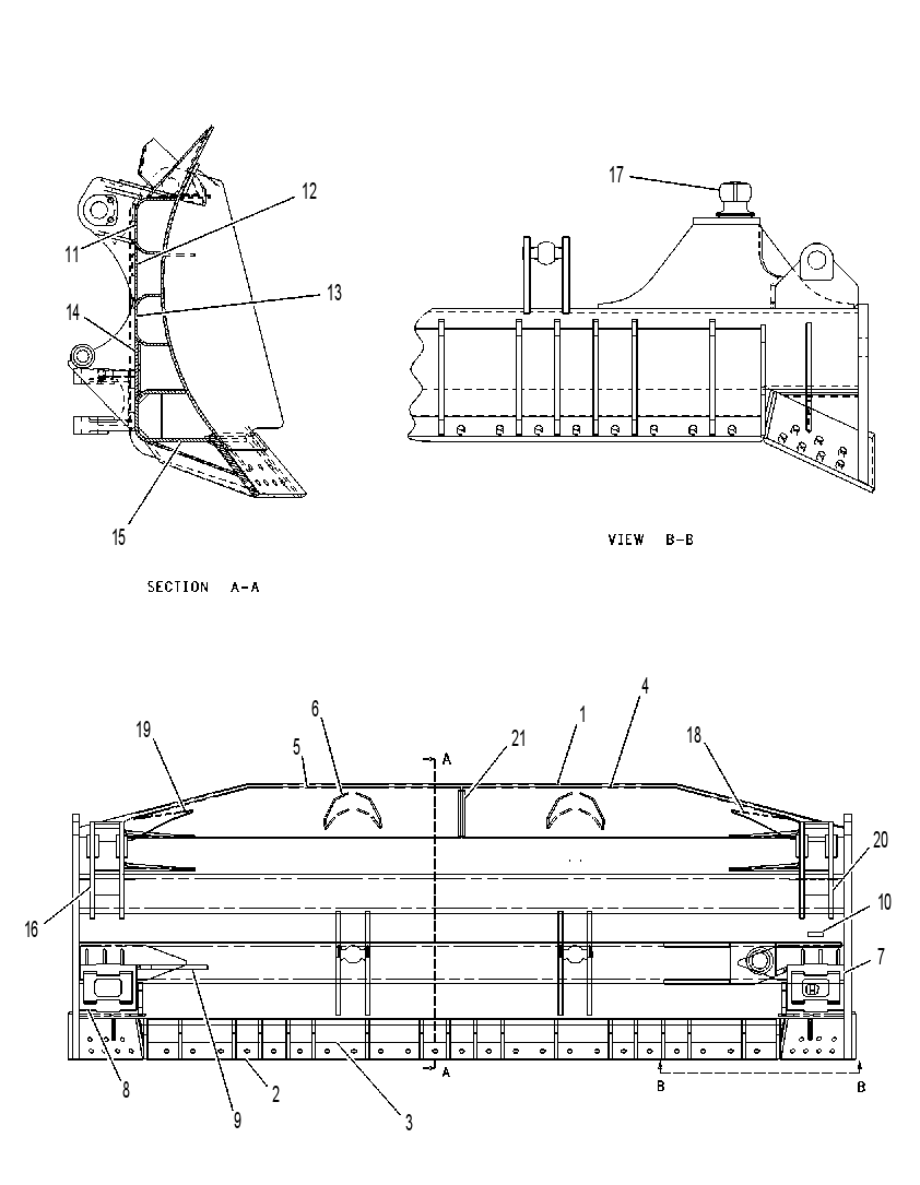 BLADE GP-SEMI-UNIVERSAL 4Z9203 CAT