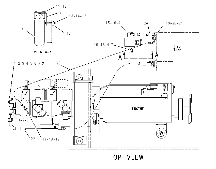 LINES GP-GENERATOR DRIVE 1174715 CAT