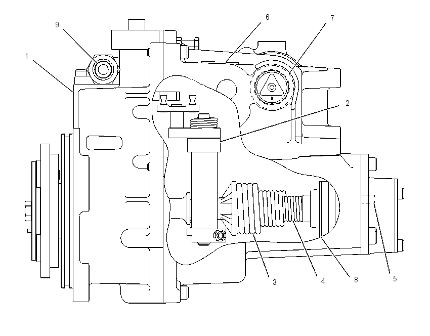 Регулятор насос-форсунок 1333962 CAT