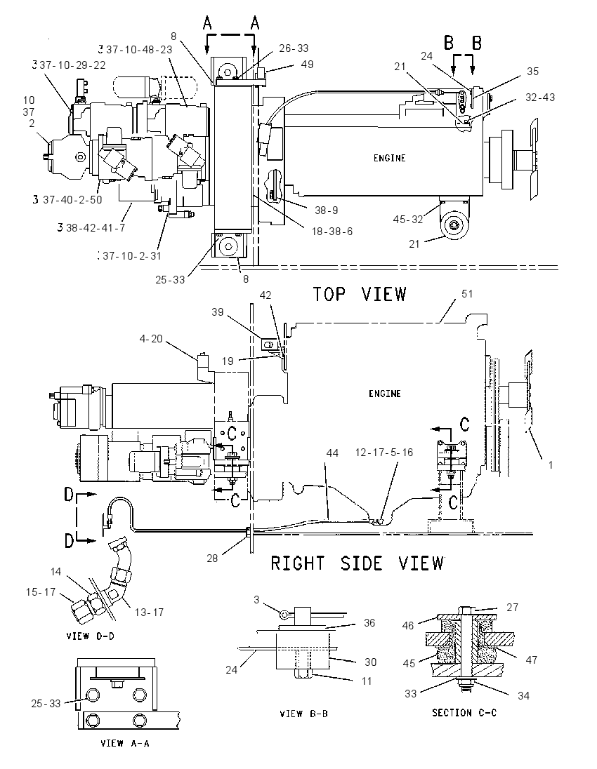 ENGINE GP 1173010 CAT
