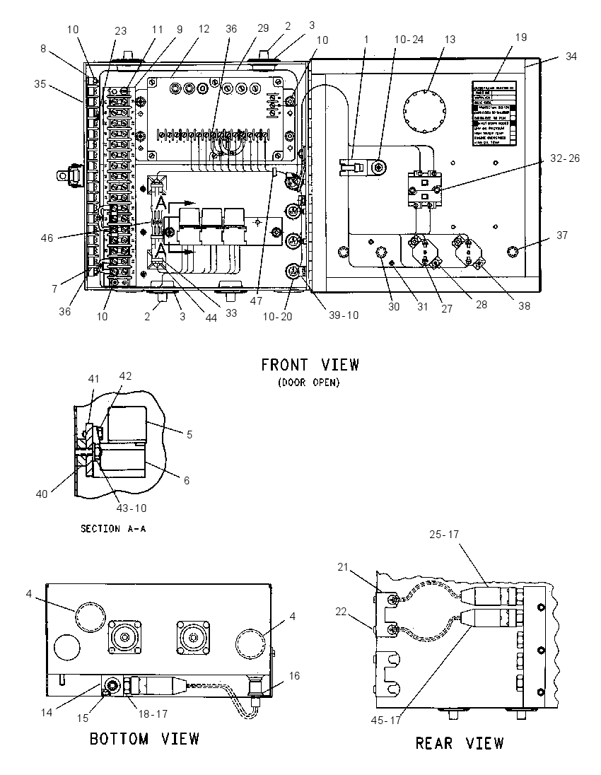 Коробка соединительная 4P9554 CAT