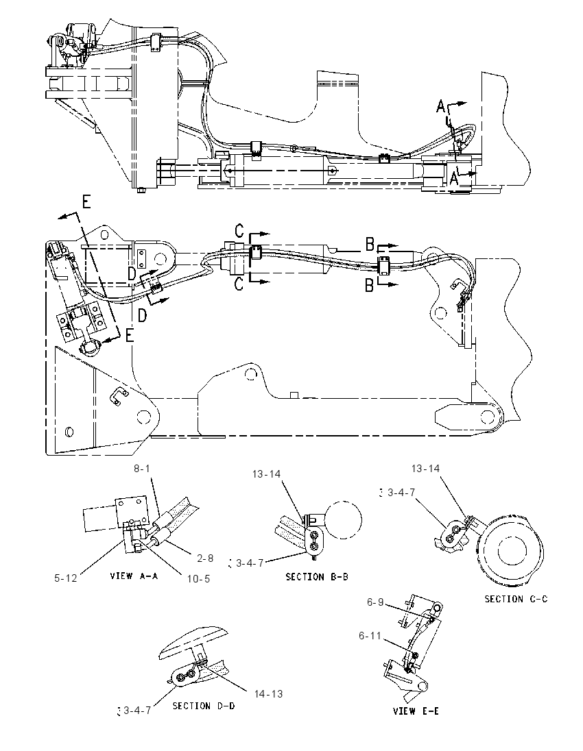 LINES GP-PIN PULLER CYLINDER 1355112 CAT