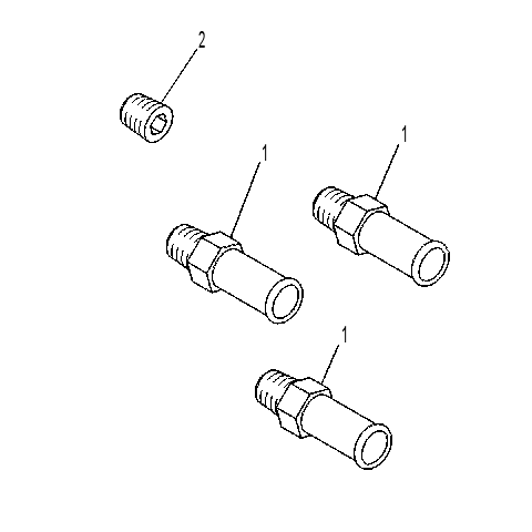 CONNECTOR GP-CAB HEATER LINES 1410826 CAT