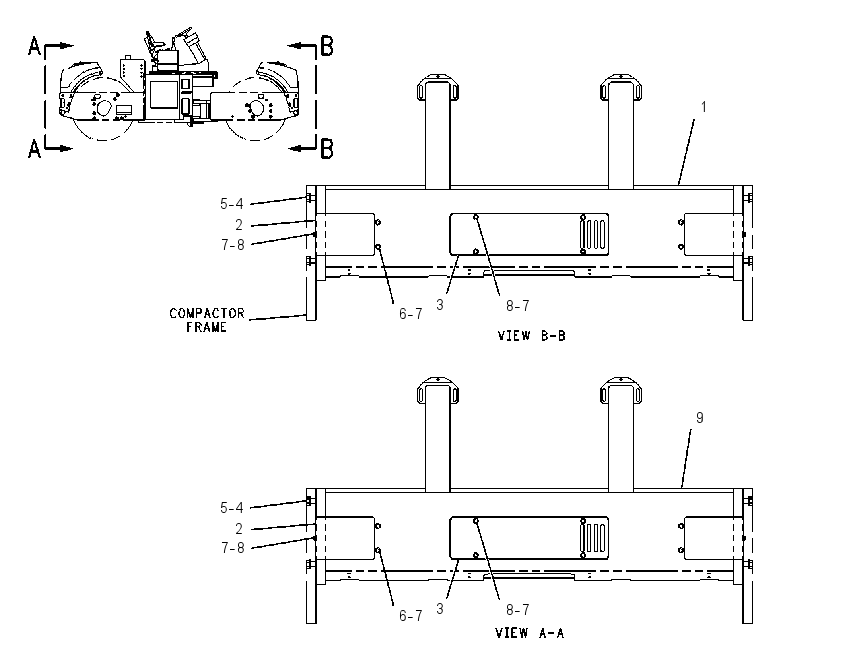 BUMPER GP-DRUM 1303210 CAT