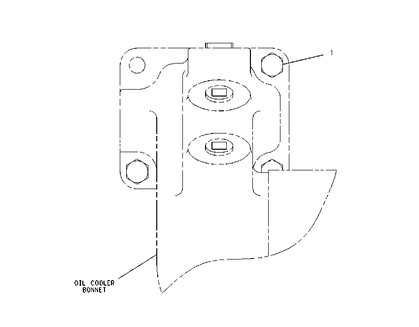 FASTENER GP-OIL COOLER BONNET 1361992 CAT