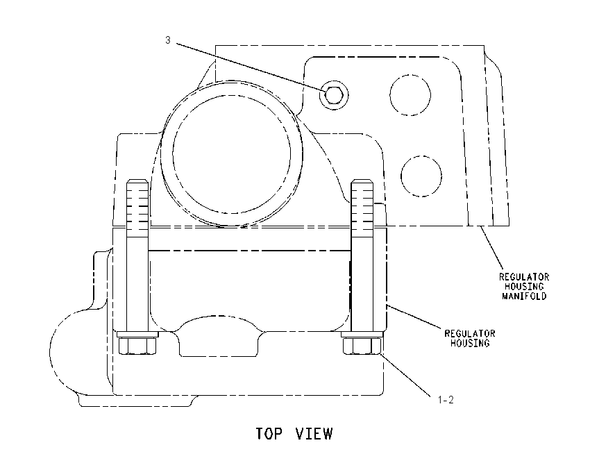 FASTENER GP-REGULATOR HOUSING 1361608 CAT
