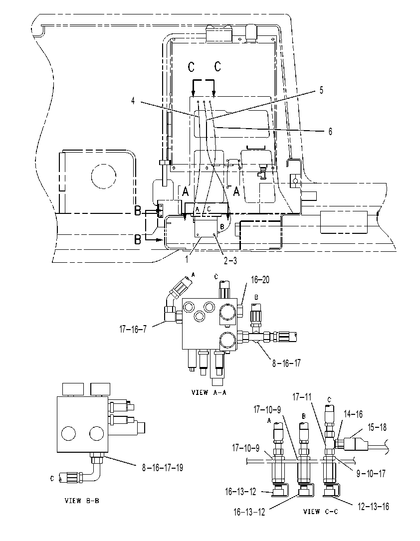 MANIFOLD & MTG GP-CONTROL 1401375 CAT