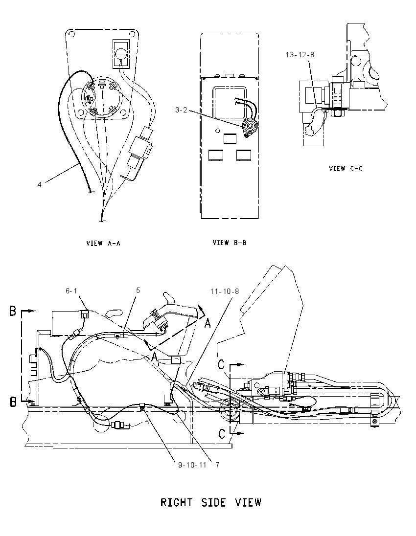 WIRING GP-BOOM 1371425 CAT