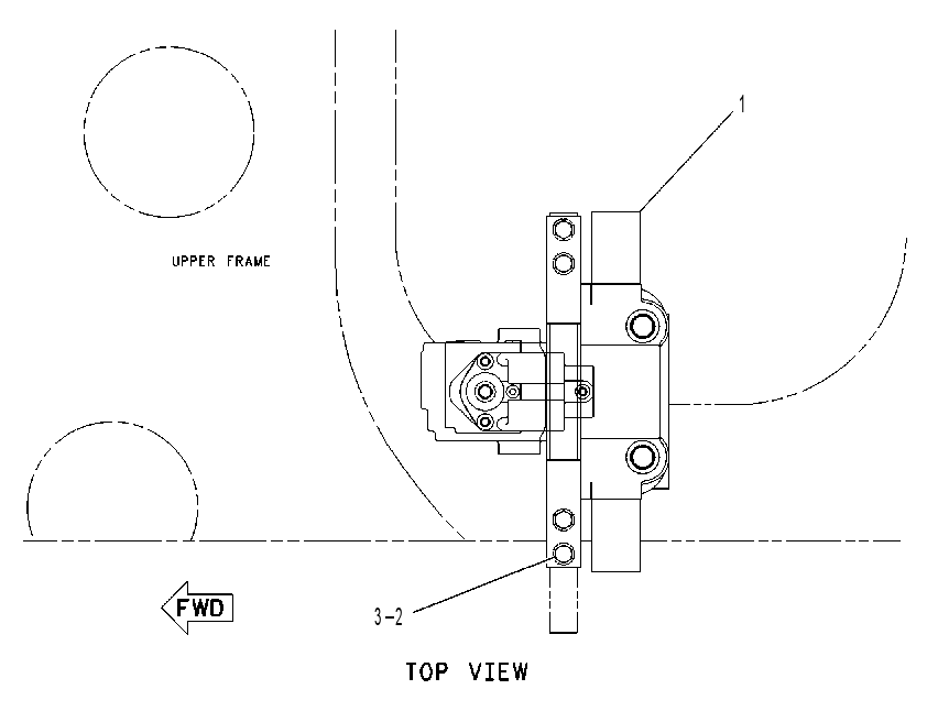 VALVE & MTG GP-SWING MOTOR 1381430 CAT