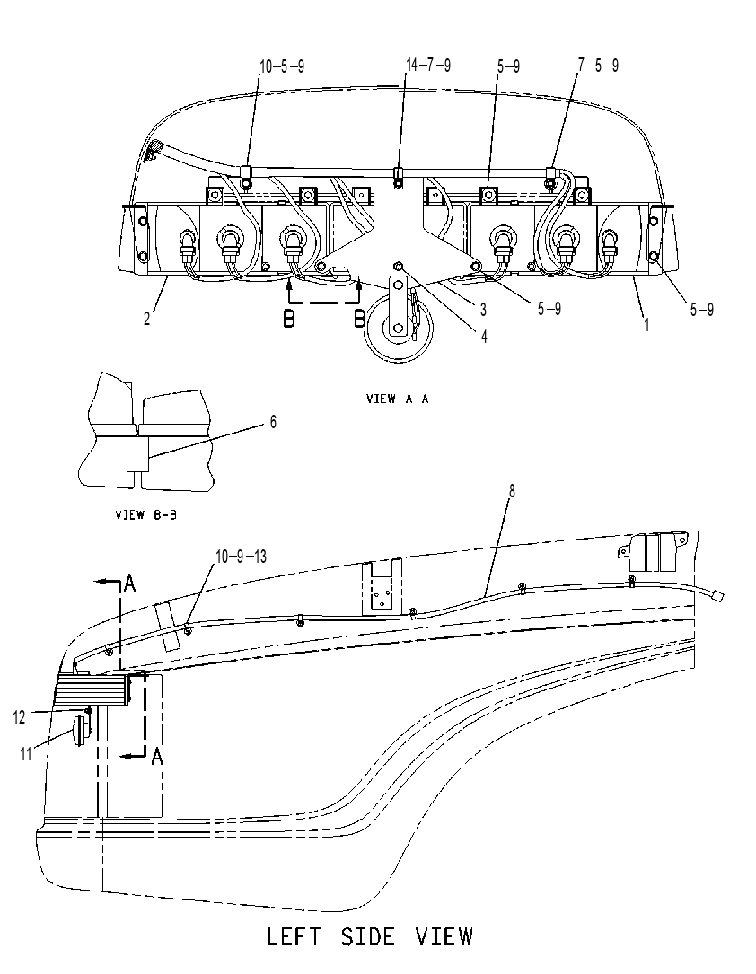 WIRING GP-HOOD 1138879 CAT