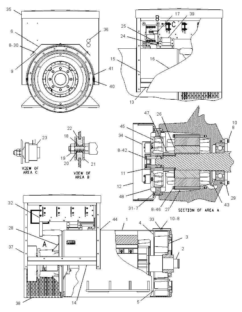 Генератор 1835788 CAT
