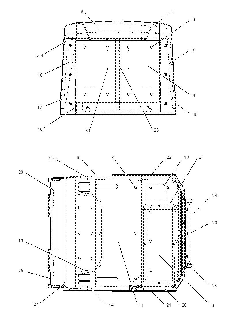 HOOD GP-SOUND SUPPRESSION 1293286 CAT