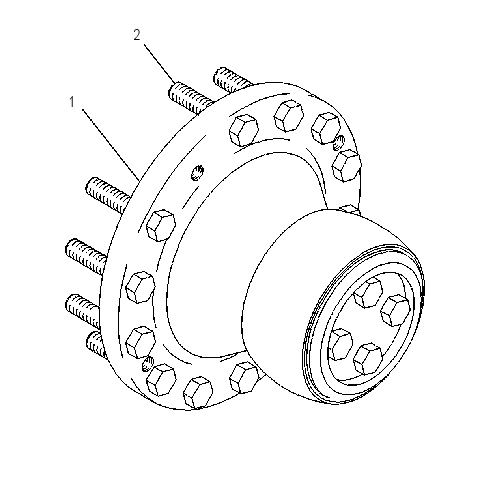 TRUNNION GP-BULLDOZER 1194297 CAT