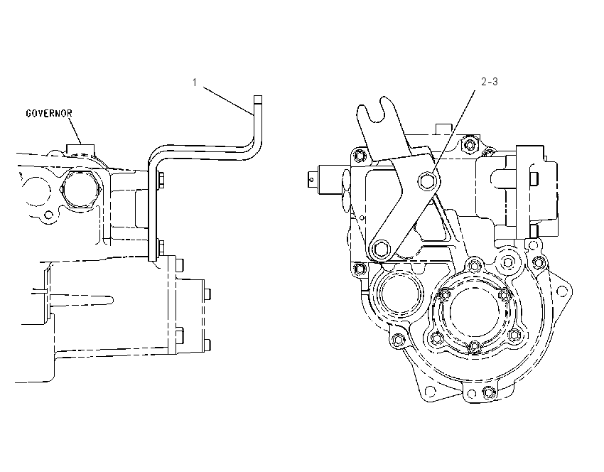 MOUNTING GP-GOVERNOR CONTROL 1383924 CAT