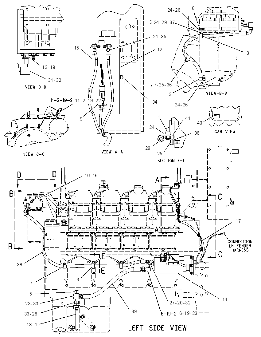 PRELUBRICATION AR-ENGINE 1146004 CAT