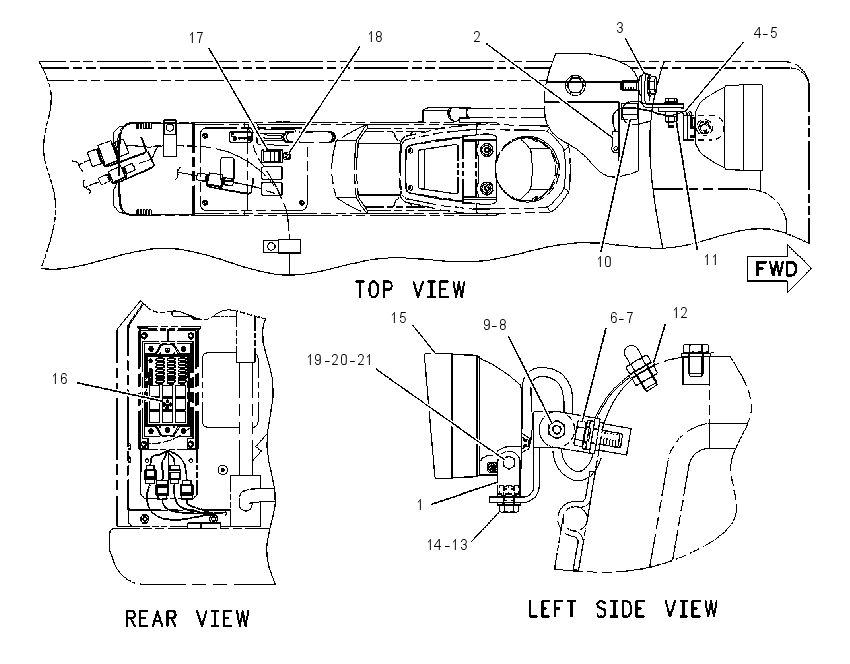 LIGHTING GP-CAB 1311354 CAT
