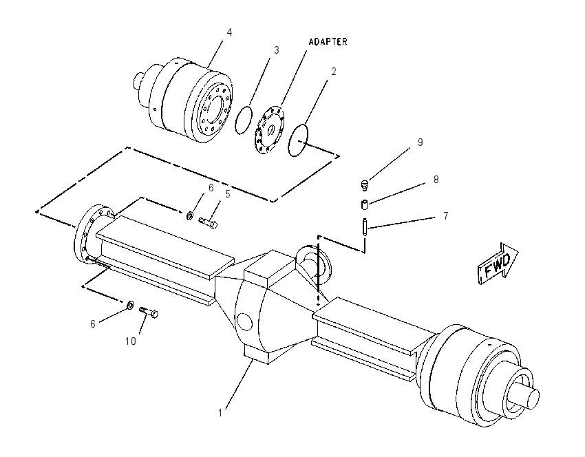 DRIVE GP-ROTOR 1096641 CAT