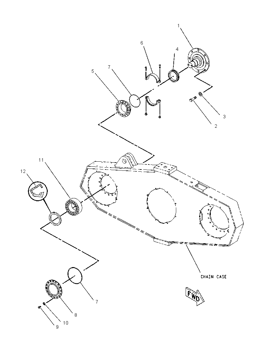 SHAFT GP-ROTOR STUB 1389889 CAT