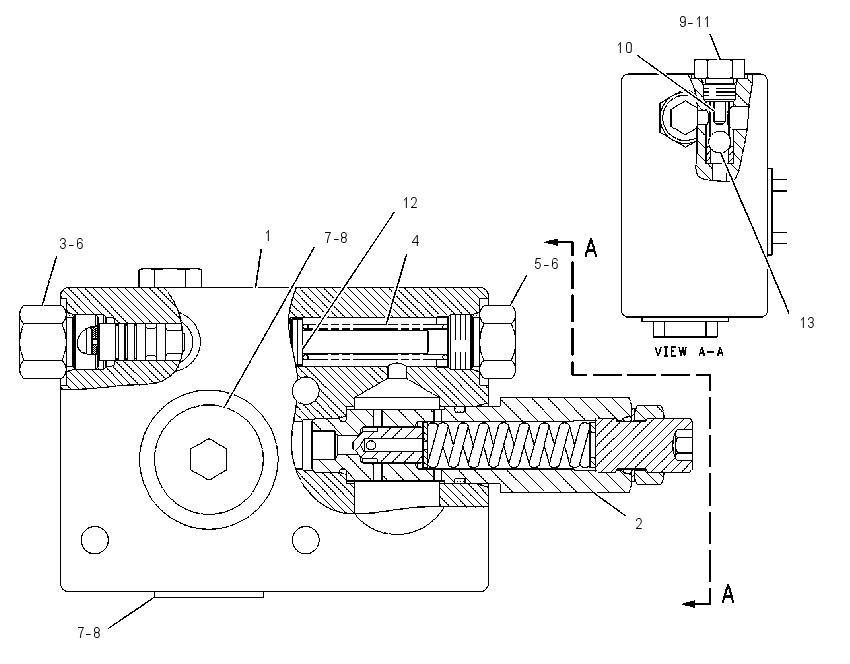 VALVE GP-RIDE CONTROL 1420815 CAT