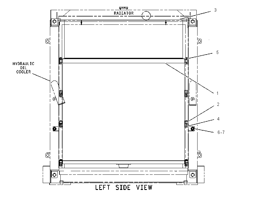 SHUTTER GP-RADIATOR 1369511 CAT