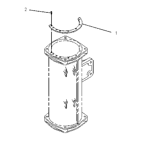 HOUSING GP-FILTER 1163653 CAT