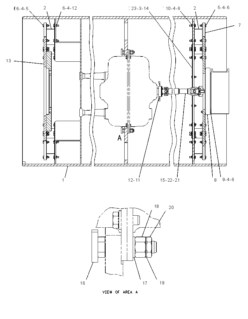 DRUM GP-COMPACTOR 1249652 CAT